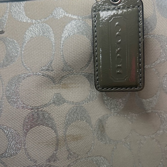 Coach Gallery Lurex East/West Tote - Picture 3 of 7